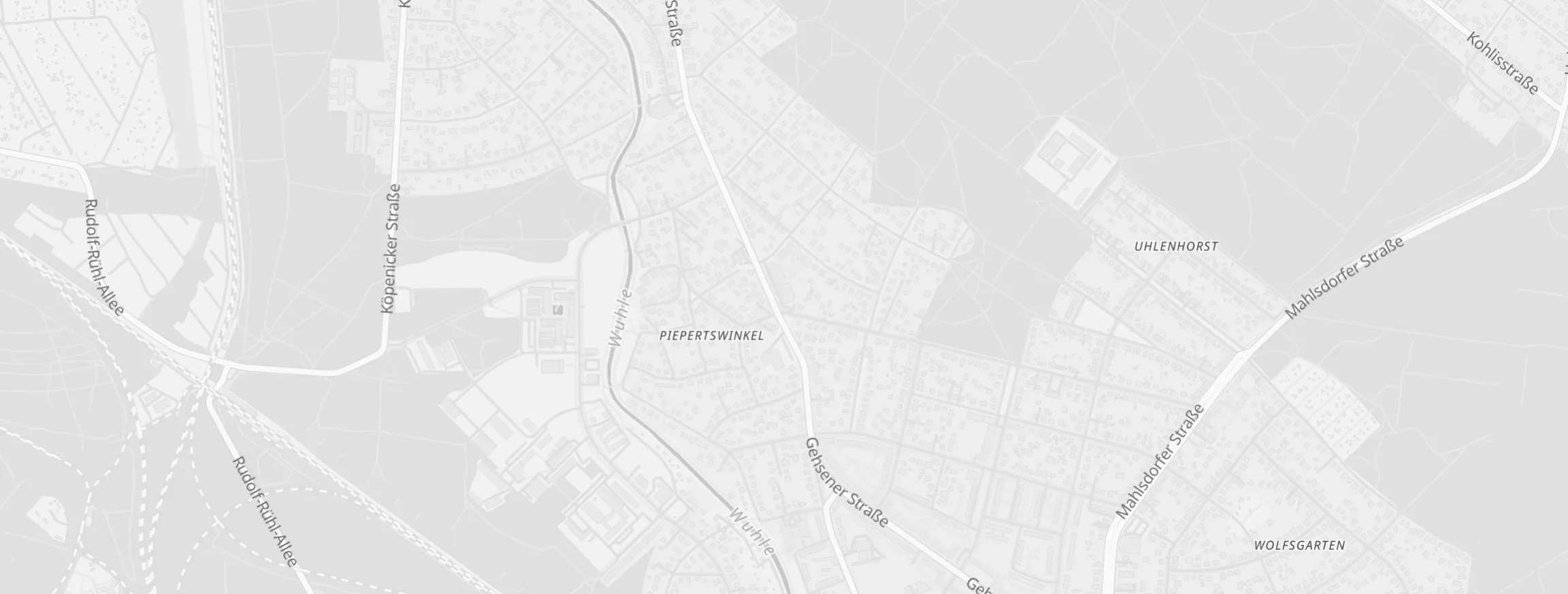 Karte mit der Lage von DMA Köpenick